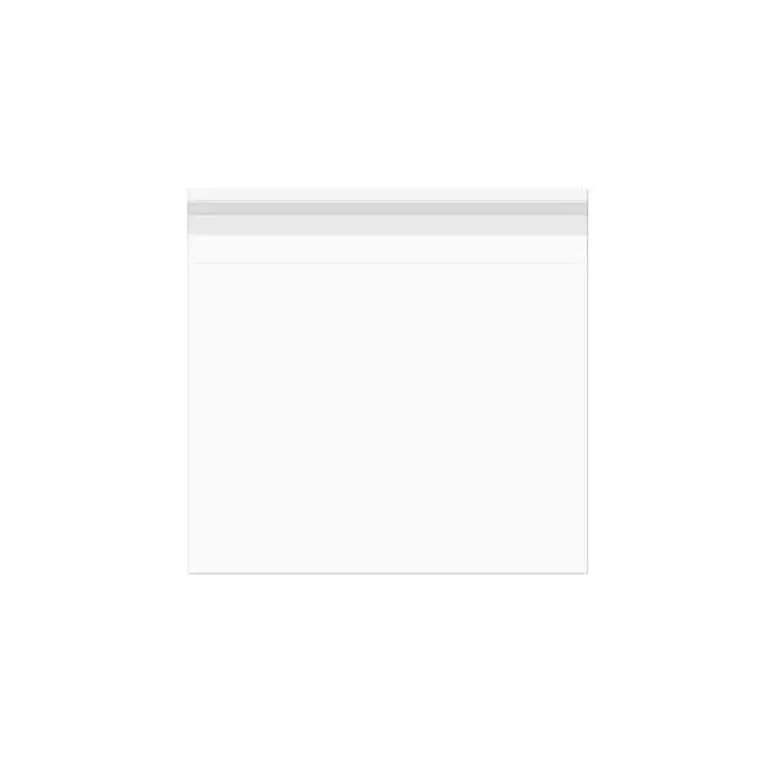 100-Pack Clear Self-Sealing Flat Cookie Bags (4.31" X 4.31") 1