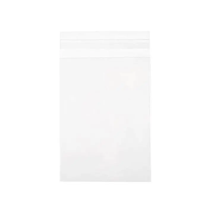 100-Pack Clear Self-Sealing Flat Cookie Bags (5.25" X 7.125") 1