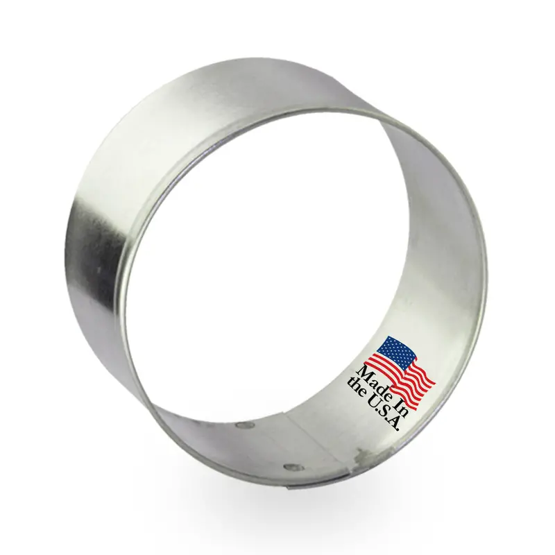 2-Inch Round Cookie Cutter – Precision Stainless Steel Edge 1