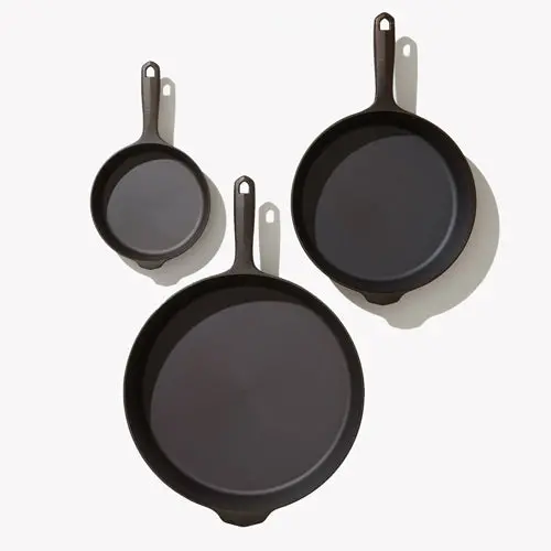 3-Piece Cast Iron Starter Set – Minimalist Kitchen Kit 1