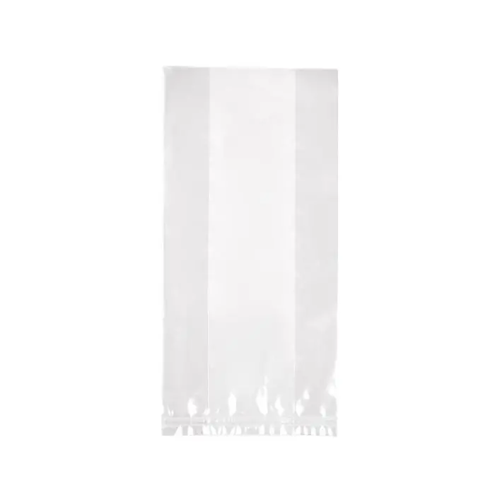 4" × 8" Gusseted Clear Cookie Bags – 100 Count (4" × 2.125" × 8") 1