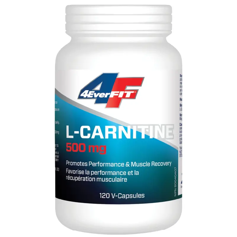 4Everfit L-Carnitine 500Mg Capsules – 120 Count 1