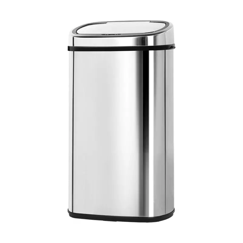 68-Litre Stainless Steel Touchless Trash Bin With Motion Sensor 1