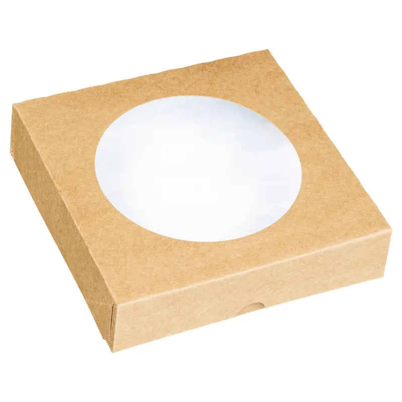 7-Inch Clear-Window Bakery Box – Pack Of 10 1