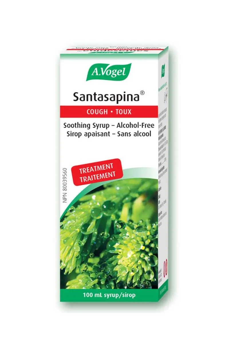 A. Vogel Santasapina Soothing Cough Syrup For Adults & Kids (100 Ml) 1