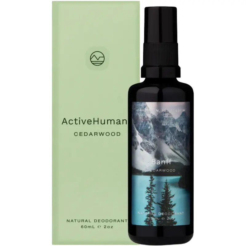 Active Humans Cedarwood Deodorant Spray – 60Ml 1