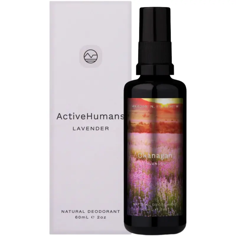 Active Humans Lavender Deodorant Spray – 60Ml 1