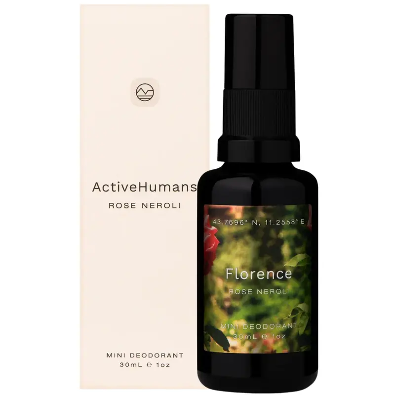 Active Humans Rose Neroli Mini Deodorant Spray – 30 Ml 1
