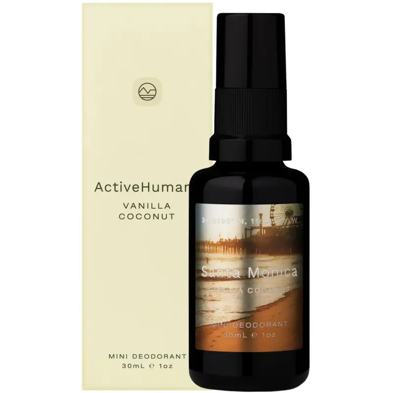 Active Humans Vanilla Coconut Mini Deodorant Spray – 30 Ml 1