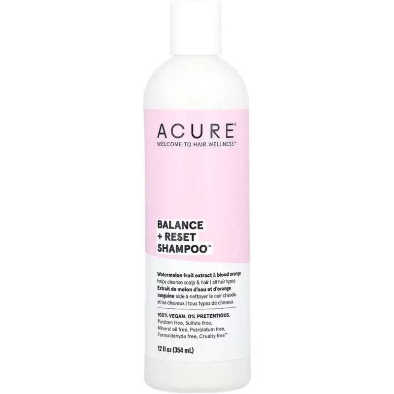 Acure Balance + Reset Shampoo – Ph-Balancing Formula, 354Ml 1
