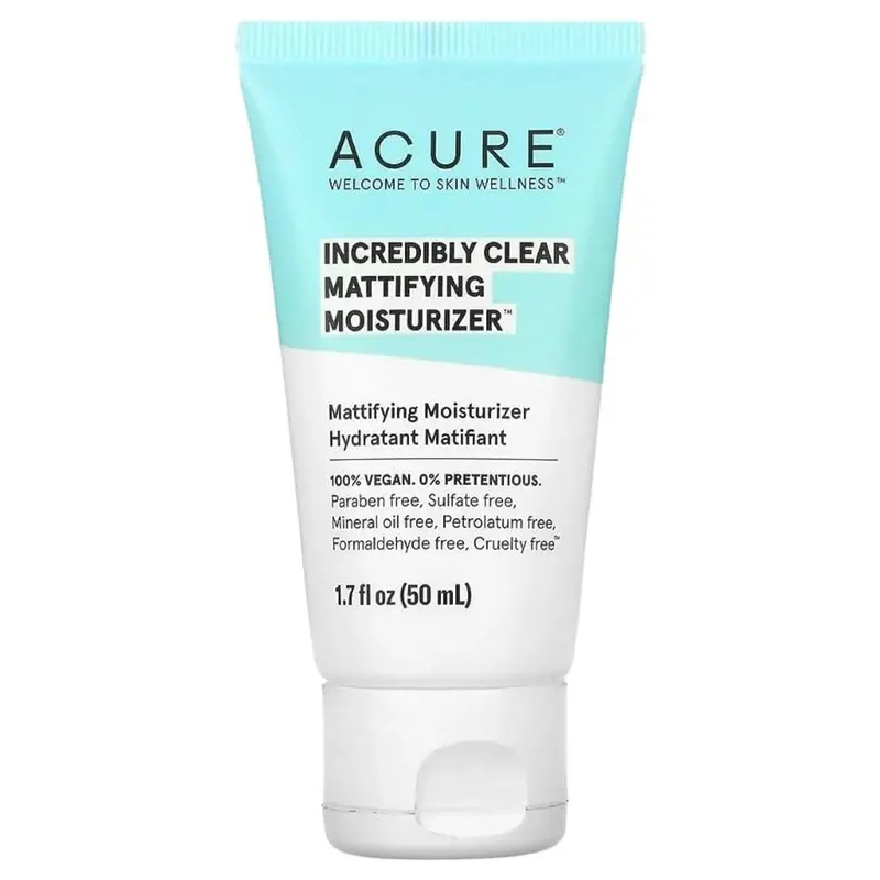 Acure Incredibly Clear Oil-Free Mattifying Moisturizer – 50Ml 1