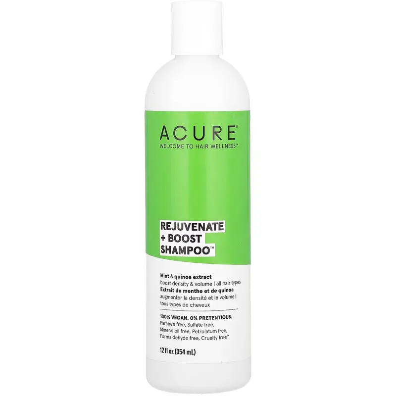 Acure Rejuvenate + Boost Shampoo – Clarifying & Energizing, 354Ml 1