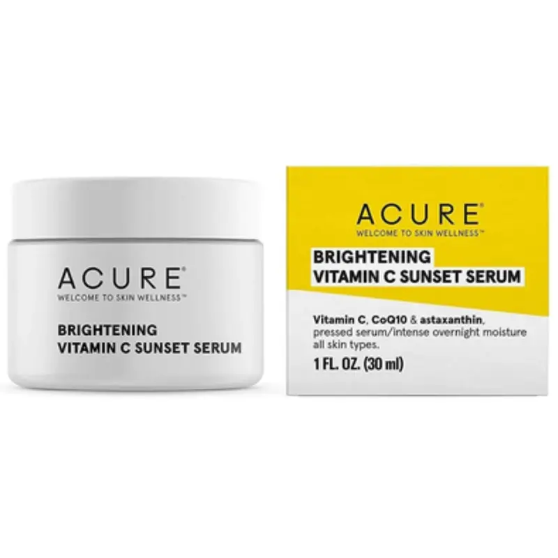 Acure Vitamin C Brightening Sunset Serum – 30Ml Antioxidant Glow Enhancer 1