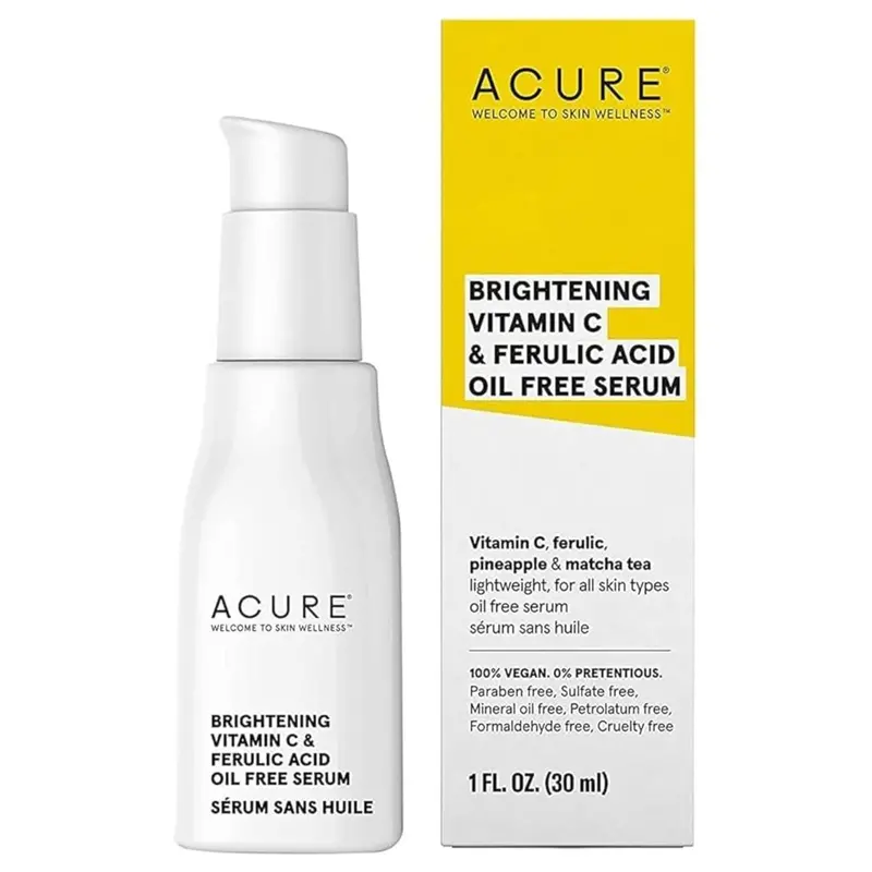 Acure Vitamin C & Ferulic Acid Brightening Serum – 30 Ml 1
