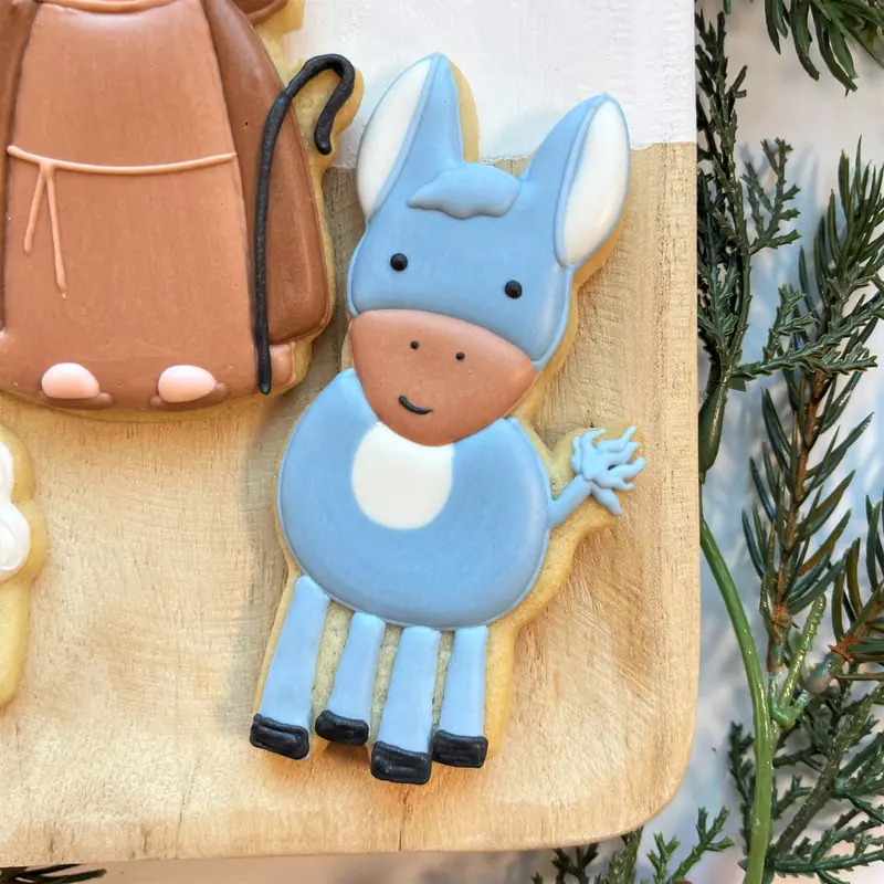 Adorable Little Donkey Cookie Cutter 1