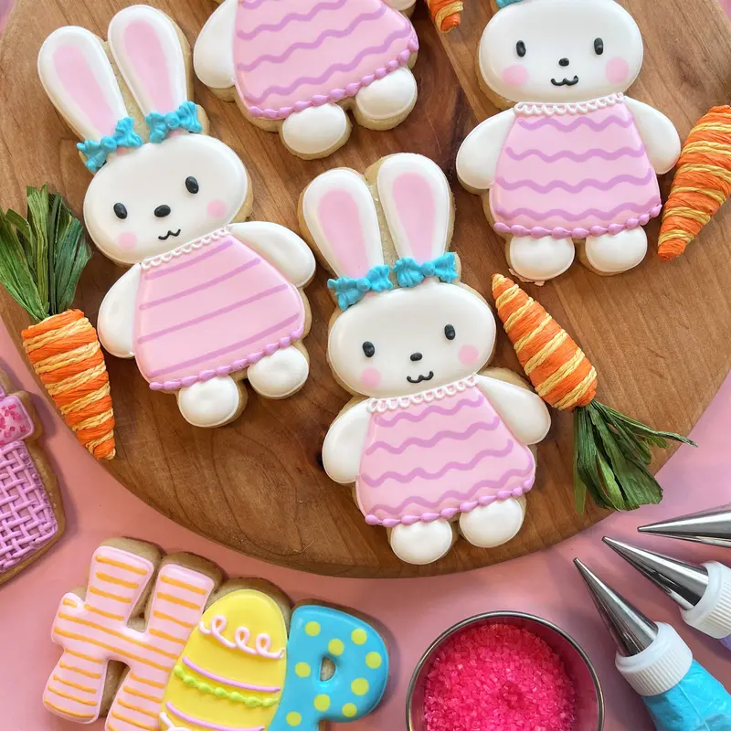 Adorable Standing Bunny Cookie Cutter 1