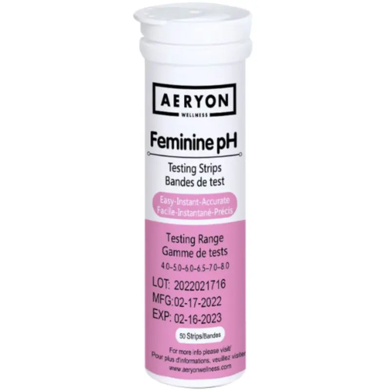 Aeryon Wellness Feminine Ph Test Strips (40 Count) 1