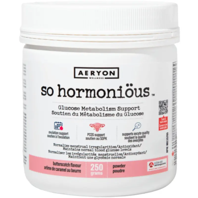 Aeryon Wellness So Hormonious Adaptogenic Powder – 250G Balanced Hormone Support 1