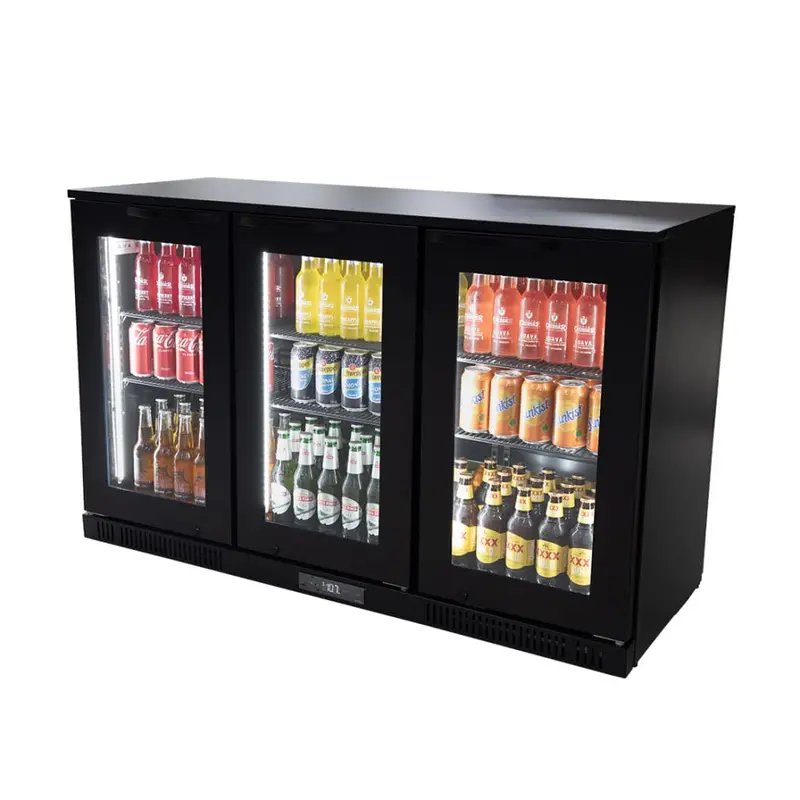 Airex Axr.Mebbc.2D Merchandiser Back Bar Fridge – Dual-Glass-Door Model 1