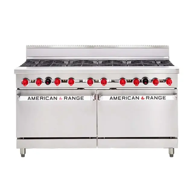 American Range Aar.10B 60" High-Capacity Oven Range With 10 Open Burners 1