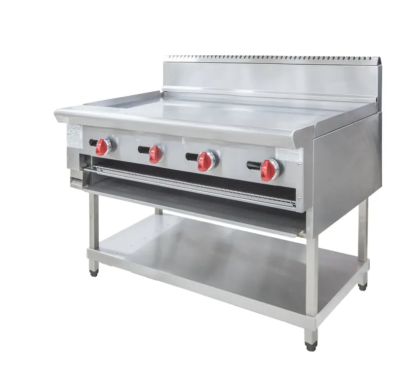 American Range Aarg.48 Combination Salamander & Griddle Cooktop 1
