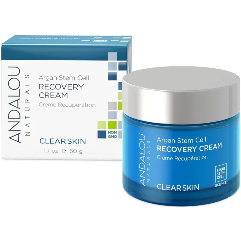 Andalou Clear Skin Argan Stem Cell Recovery Cream – 50 G 1