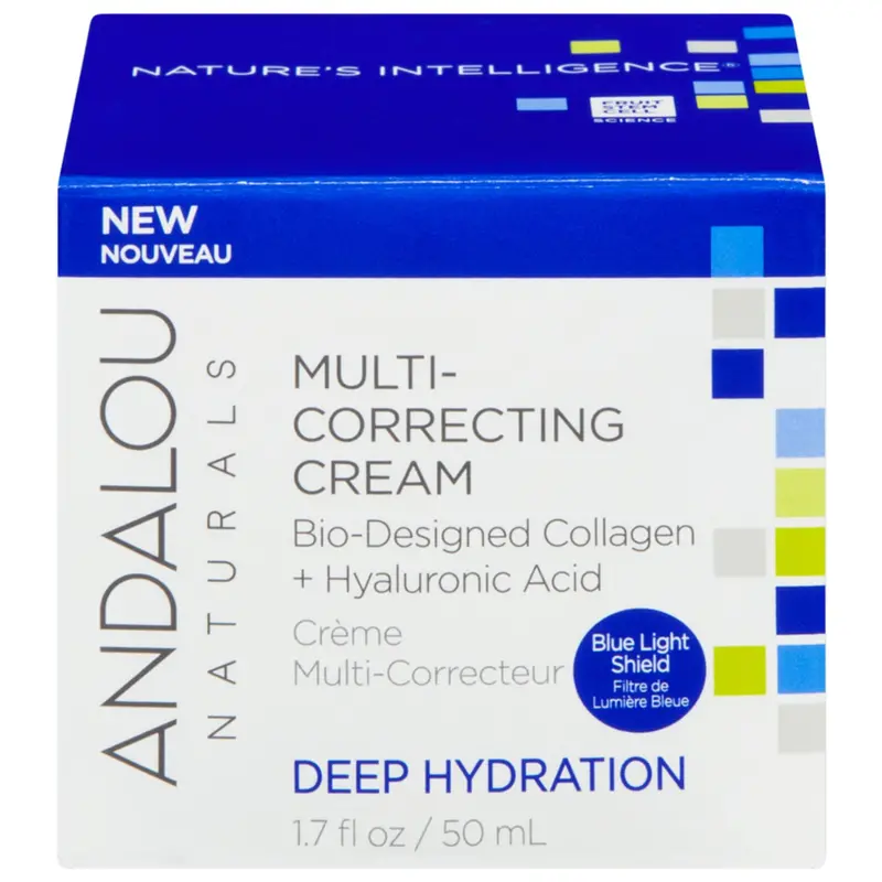 Andalou Deep Hydration Multi-Correcting Cream – 50Ml Plumping, Restorative Moisturizer 1