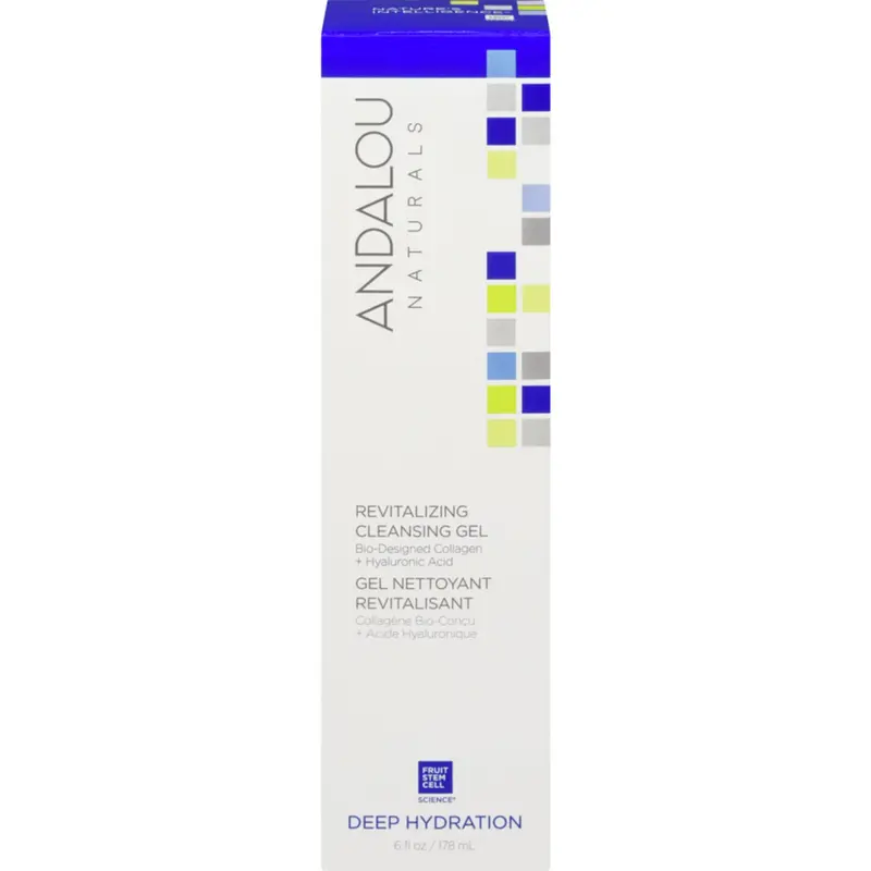 Andalou Deep Hydration Revitalizing Cleansing Gel – 178Ml Gel-Based Face Wash 1