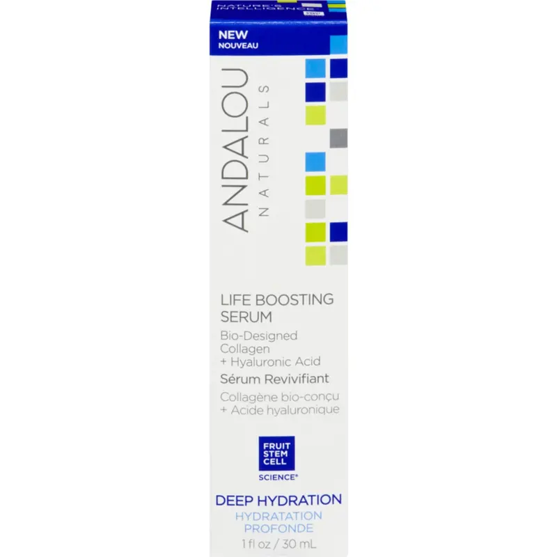 Andalou Life Boosting Serum – Deep Hydration + Antioxidant Defense, 30Ml 1