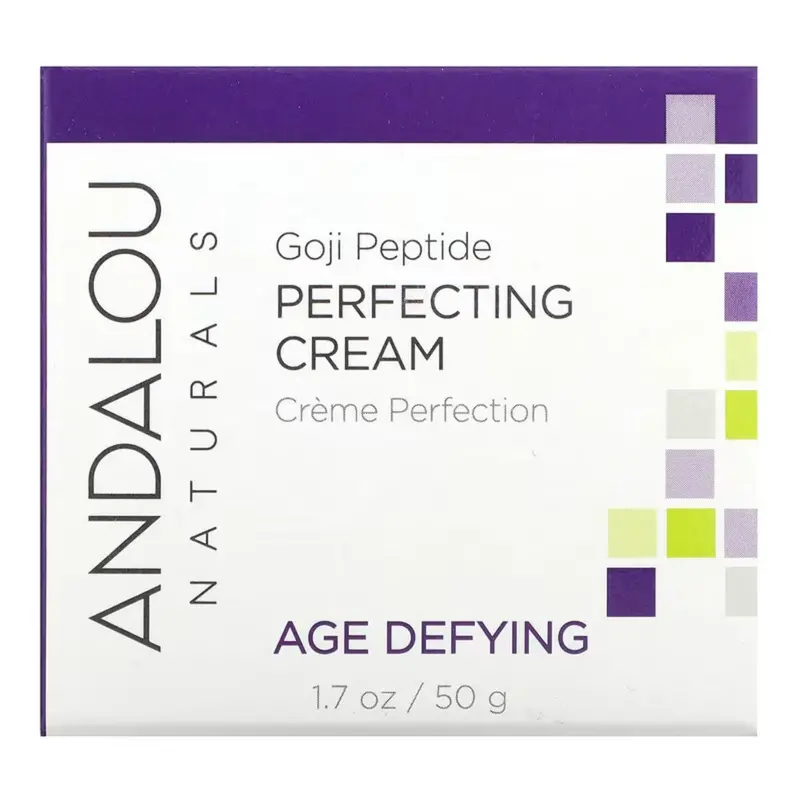 Andalou Naturals Goji Peptide Perfecting Cream – Age-Defying, 50G 1
