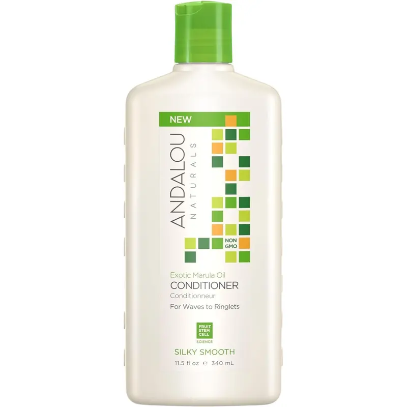 Andalou Naturals Marula Oil Silky Smooth Conditioner – Exotic Hydration, 340Ml 1