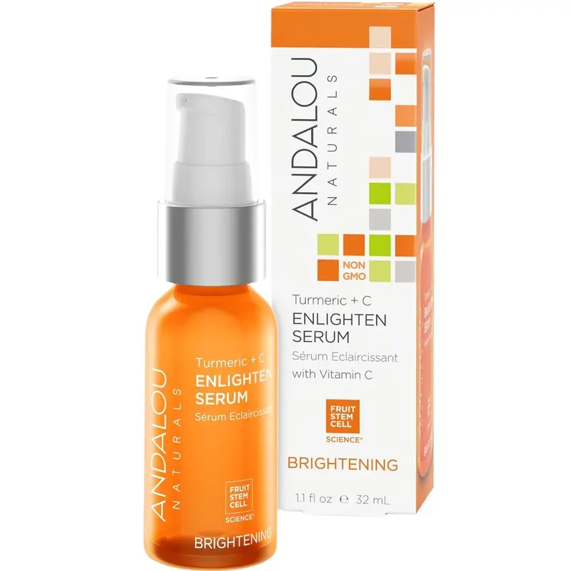 Andalou Naturals Turmeric & Vitamin C Brightening Serum – 32Ml 1