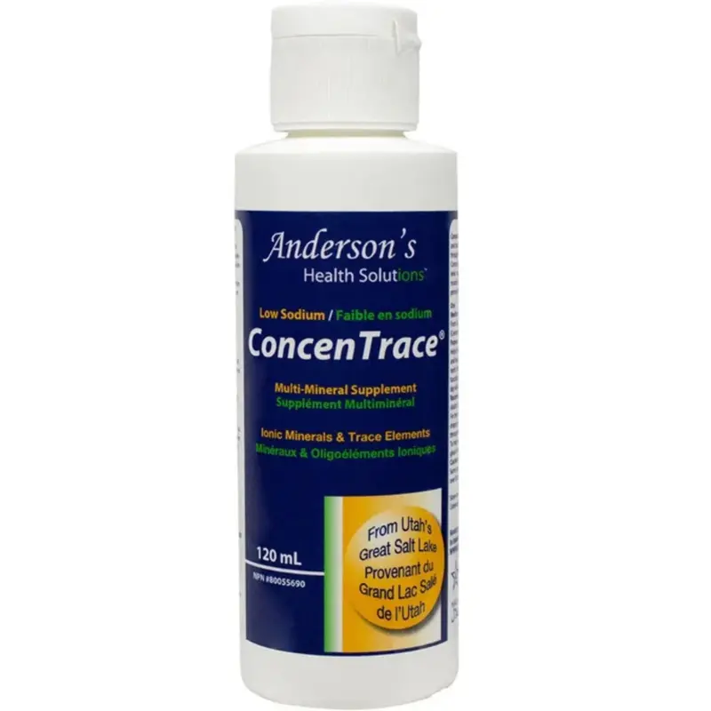 Anderson’S Health Solutions Concentrace Trace Mineral Drops – 120Ml 1