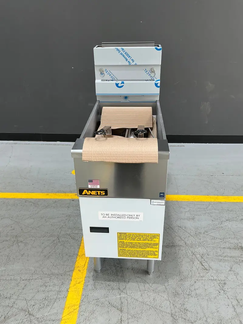 Anets Goldenfry Agg14 Gas Tube Fryer For High-Volume Kitchens 1