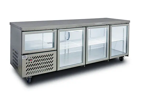 Anvil Aire Ubg6240 Glass-Door Bar Fridge (3.5 Doors, 610Mm Depth) 1