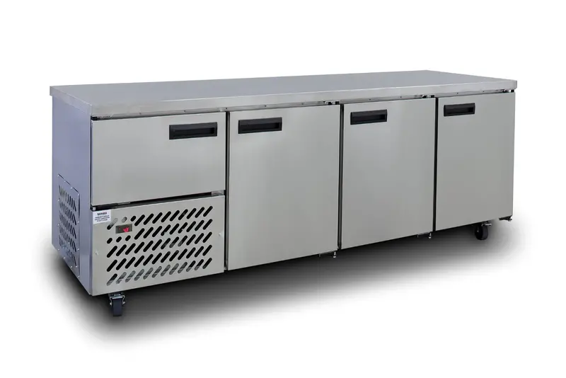 Anvil Aire Ubs2400 3.5-Door Underbench Refrigerator (2400Mm) 1