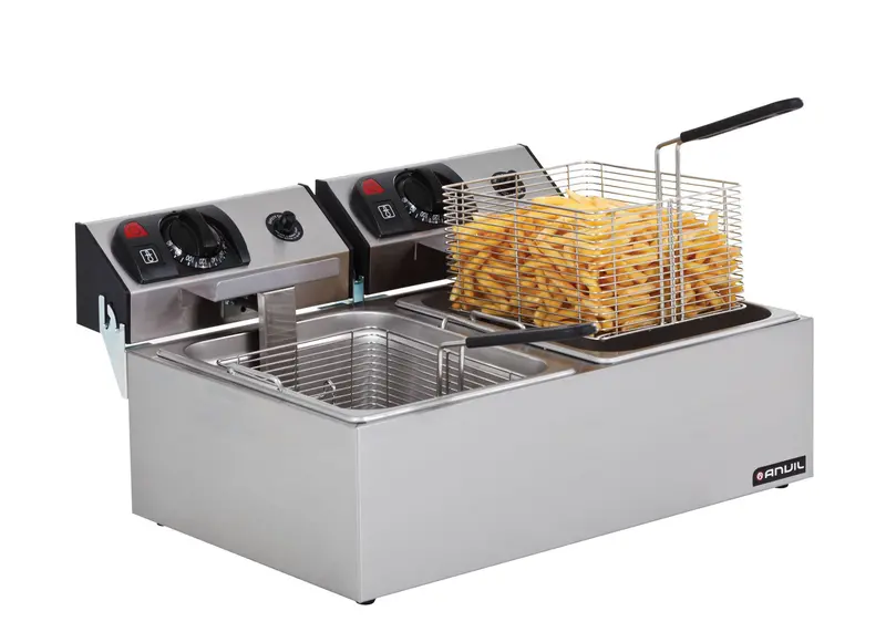 Anvil Ffa0002 Dual-Basket Commercial Deep Fryer 1