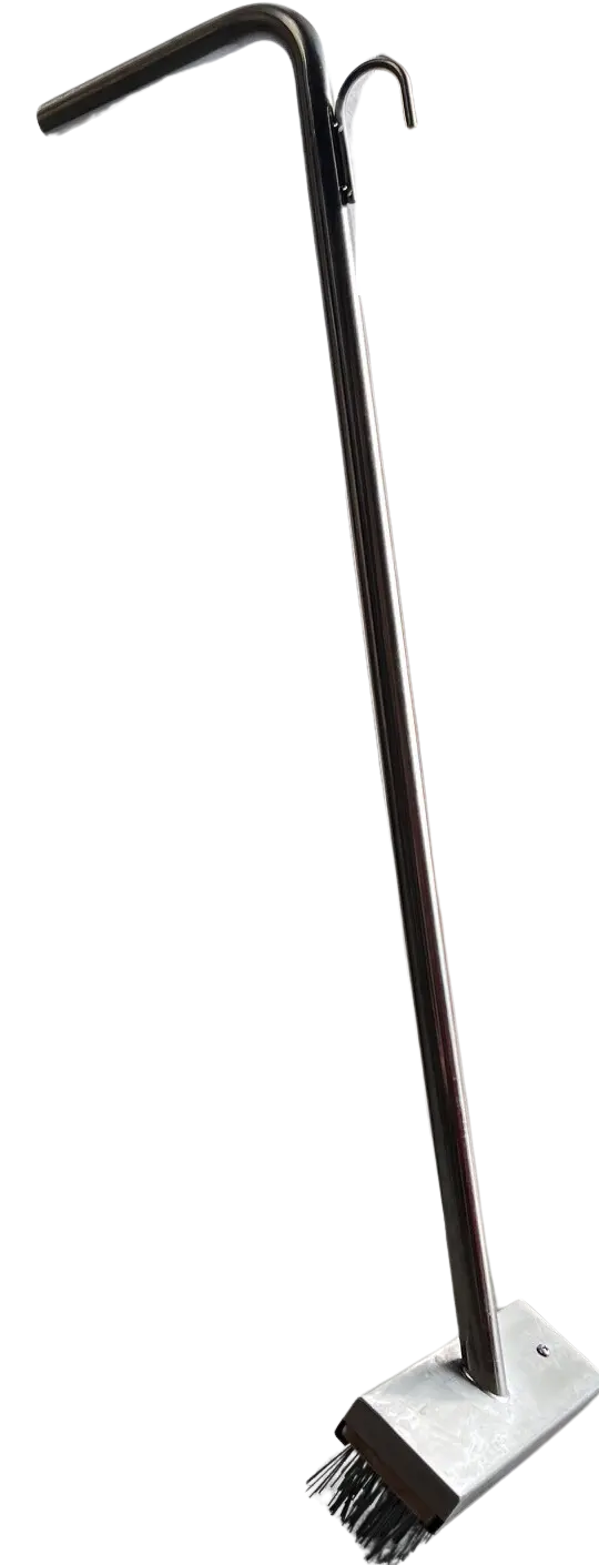 Anvil Grilla Mate Gbp0001 Stainless Steel Grill Scraper With Wire Brush & Ergonomic Handle 1