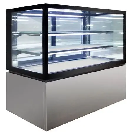Anvil Ndsv3720: Square Glass Three-Tier Cold Showcase – 600Mm Width 1