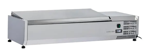 Anvil Vrx1200S Refrigerated Ingredient Unit With Stainless Lid 1