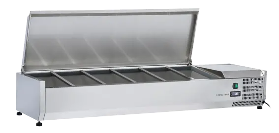 Anvil Vrx1500S Stainless Steel-Lid Chilled Ingredient Unit 1