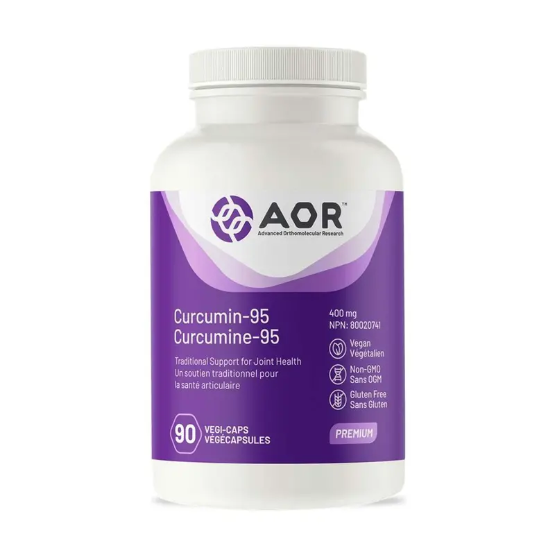 Aor Curcumin-95 High-Potency Turmeric – 90 Capsules 1
