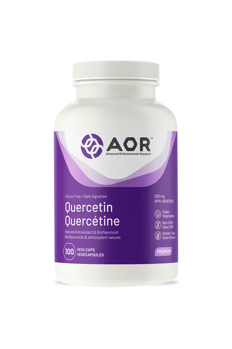 Aor Quercetin Supplement – Bioflavonoid Antioxidant, 100 Capsules 1