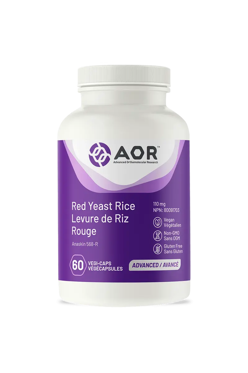 Aor Red Yeast Rice Cholesterol Support – 60 Capsules 1
