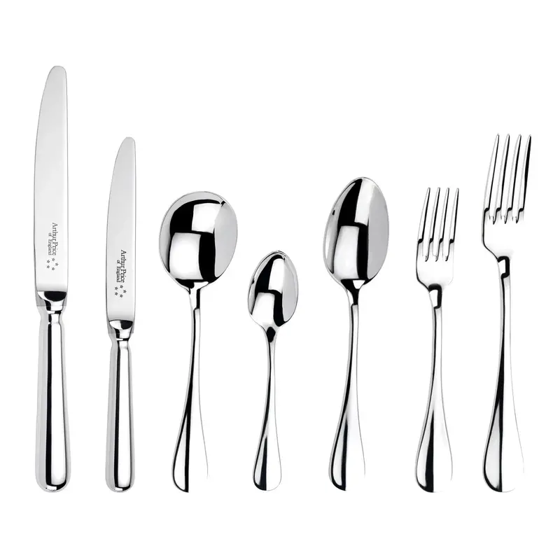 Arthur Price Sovereign Baguette Stainless Steel Cutlery Set – 58-Piece Canteen 1