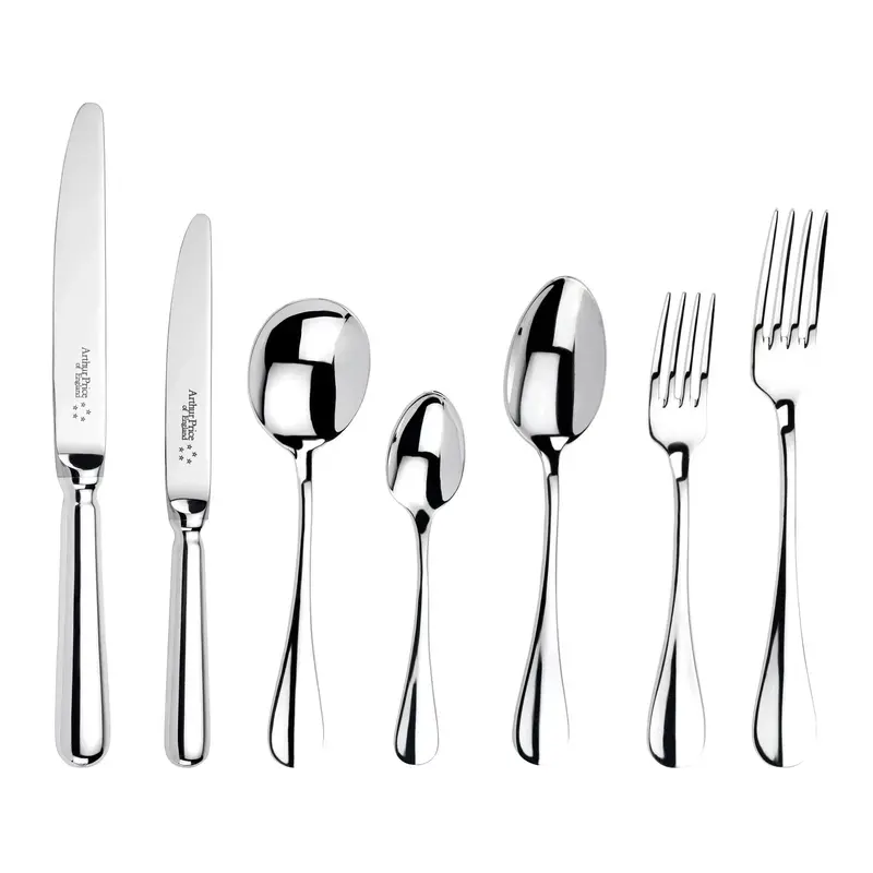 Arthur Price Sovereign Baguette Stainless Steel Flatware Set – 60-Piece Canteen 1