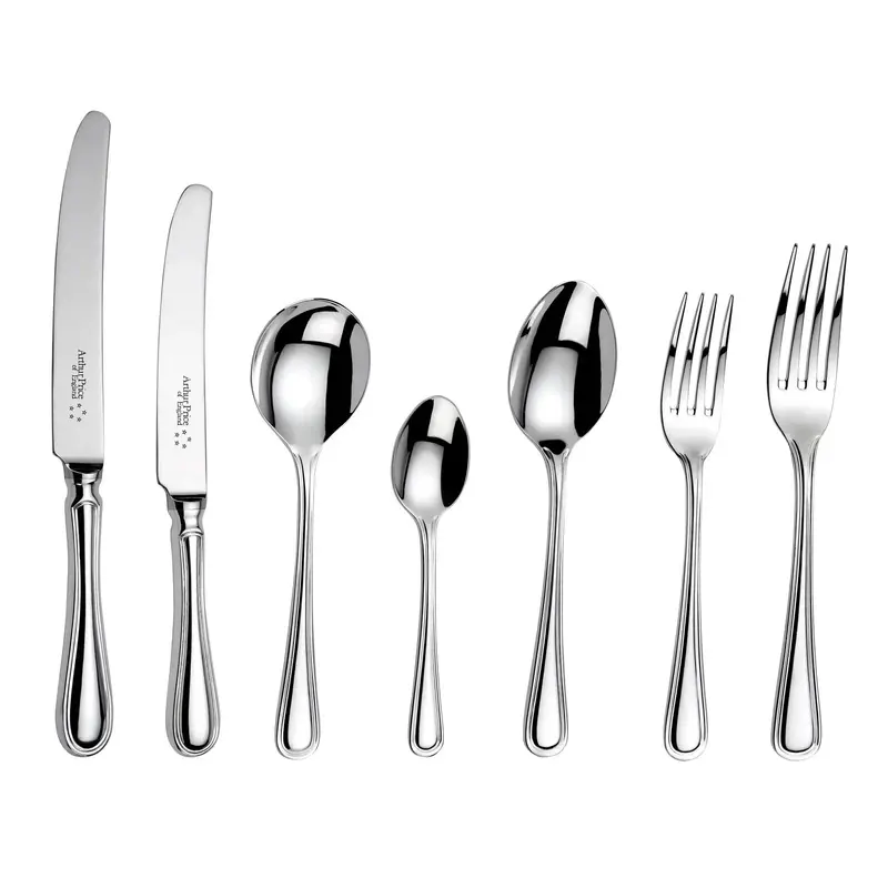 Arthur Price Sovereign Britannia Stainless Steel Cutlery Set – 46-Piece Canteen 1