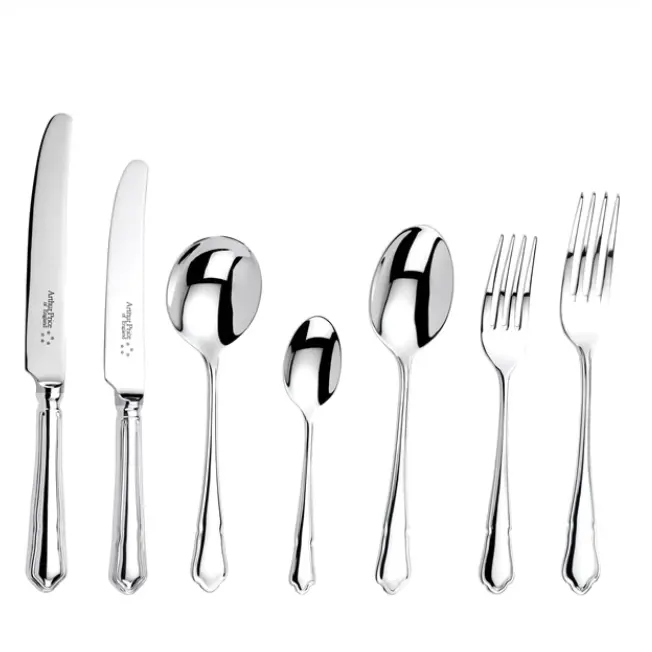Arthur Price Sovereign Dubarry 44-Piece Stainless Steel Dinner Set 1