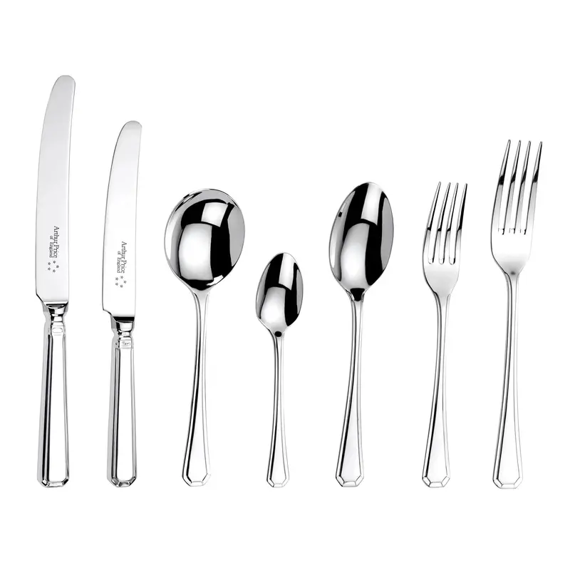 Arthur Price Sovereign Grecian 44-Piece Stainless Steel Cutlery Set 1