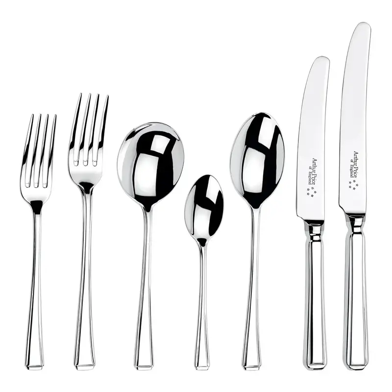 Arthur Price Sovereign Harley Stainless Steel Flatware Set – 88-Piece Canteen 1